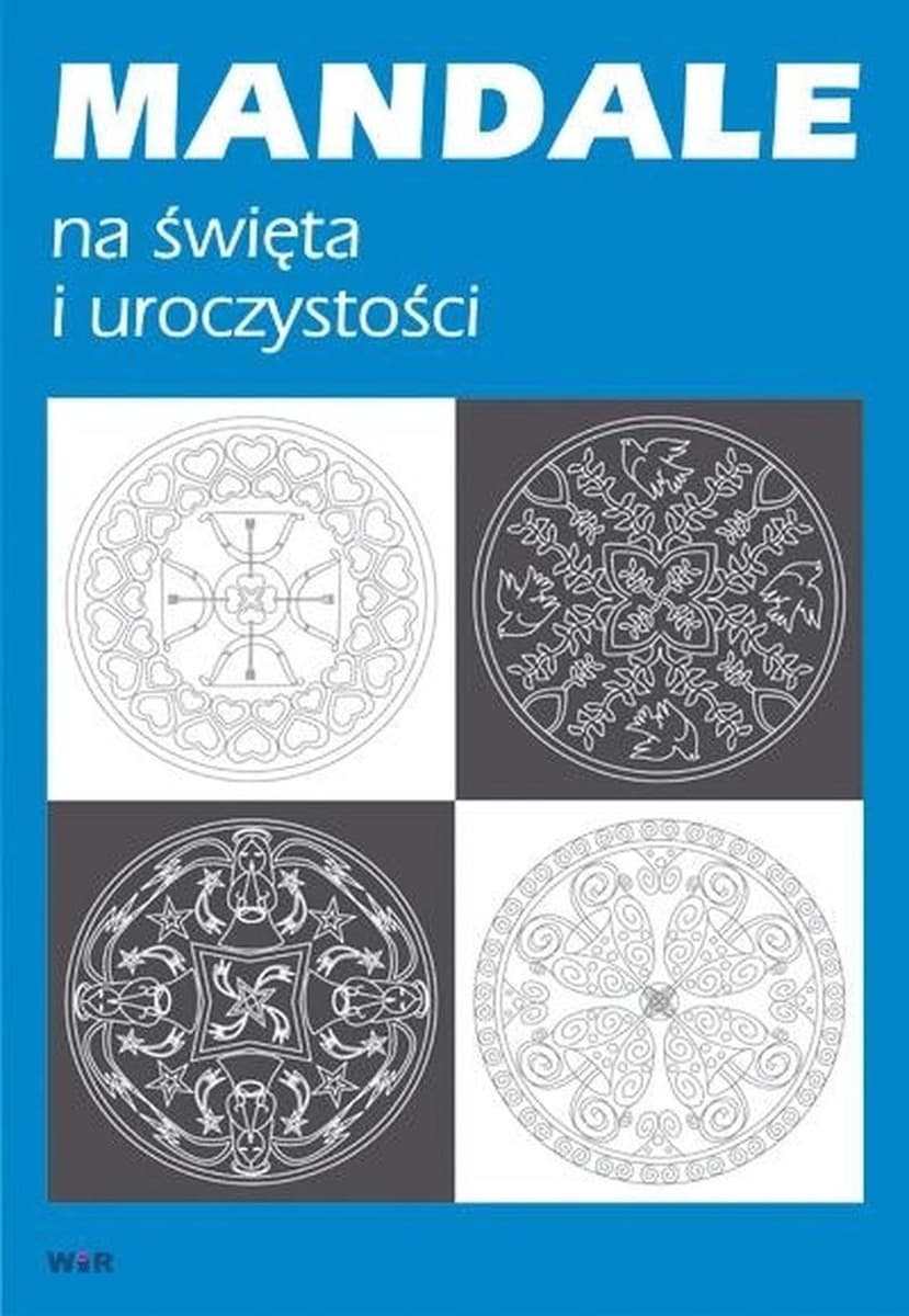 Mandale na święta i uroczystości - 50 wzorów do kolorowania