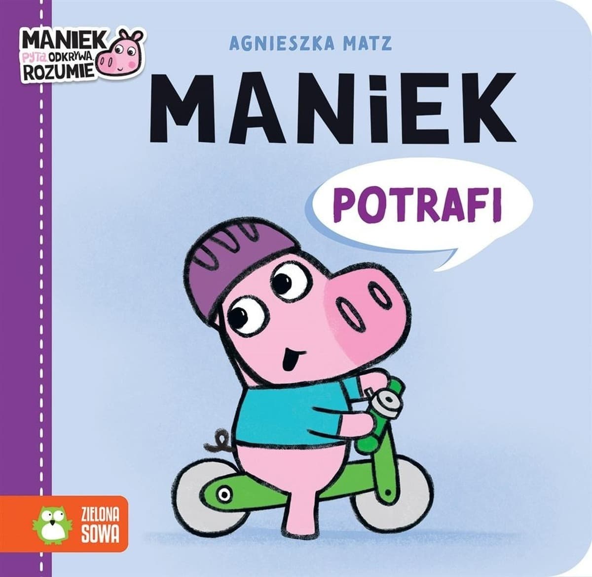 Maniek Potrafi Książka dla Dzieci