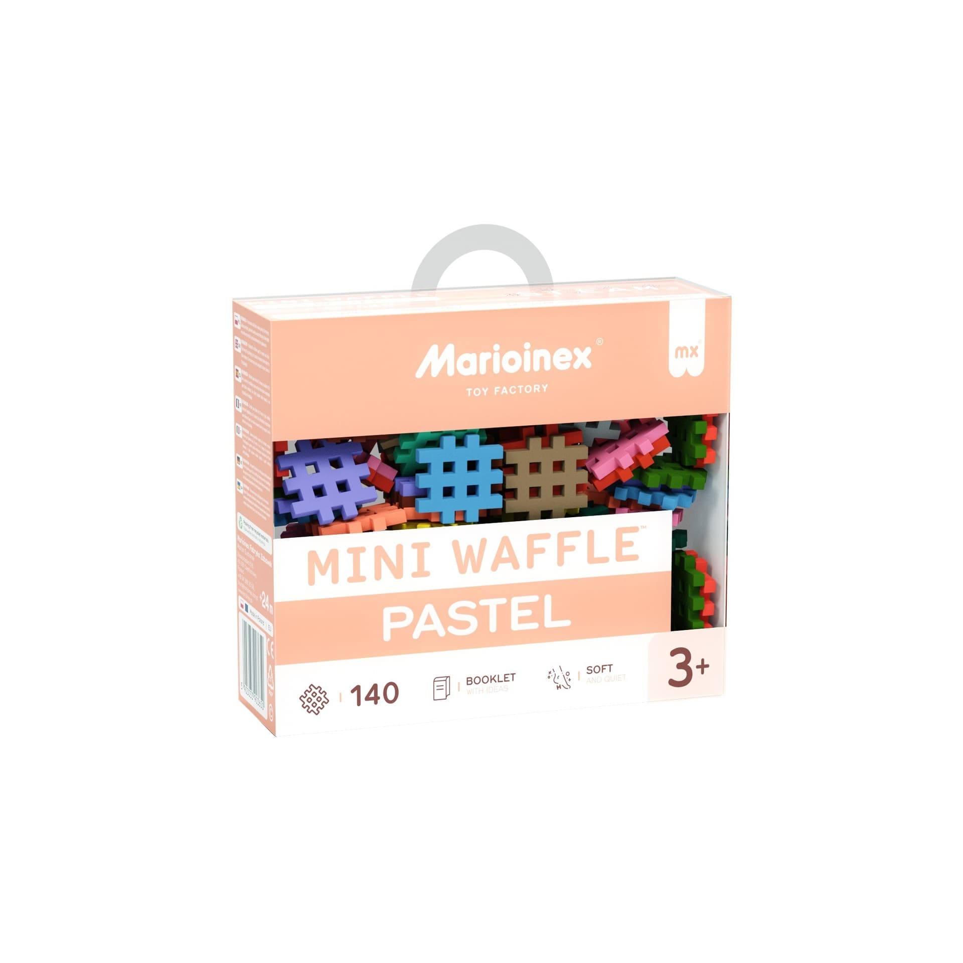 Marioinex Klocki Konstrukcyjne mini Pastel 140 el