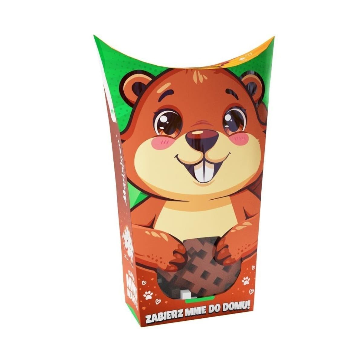 Marioinex Klocki Konstrukcyjne mini Pocket Pets Bóbr 25 el