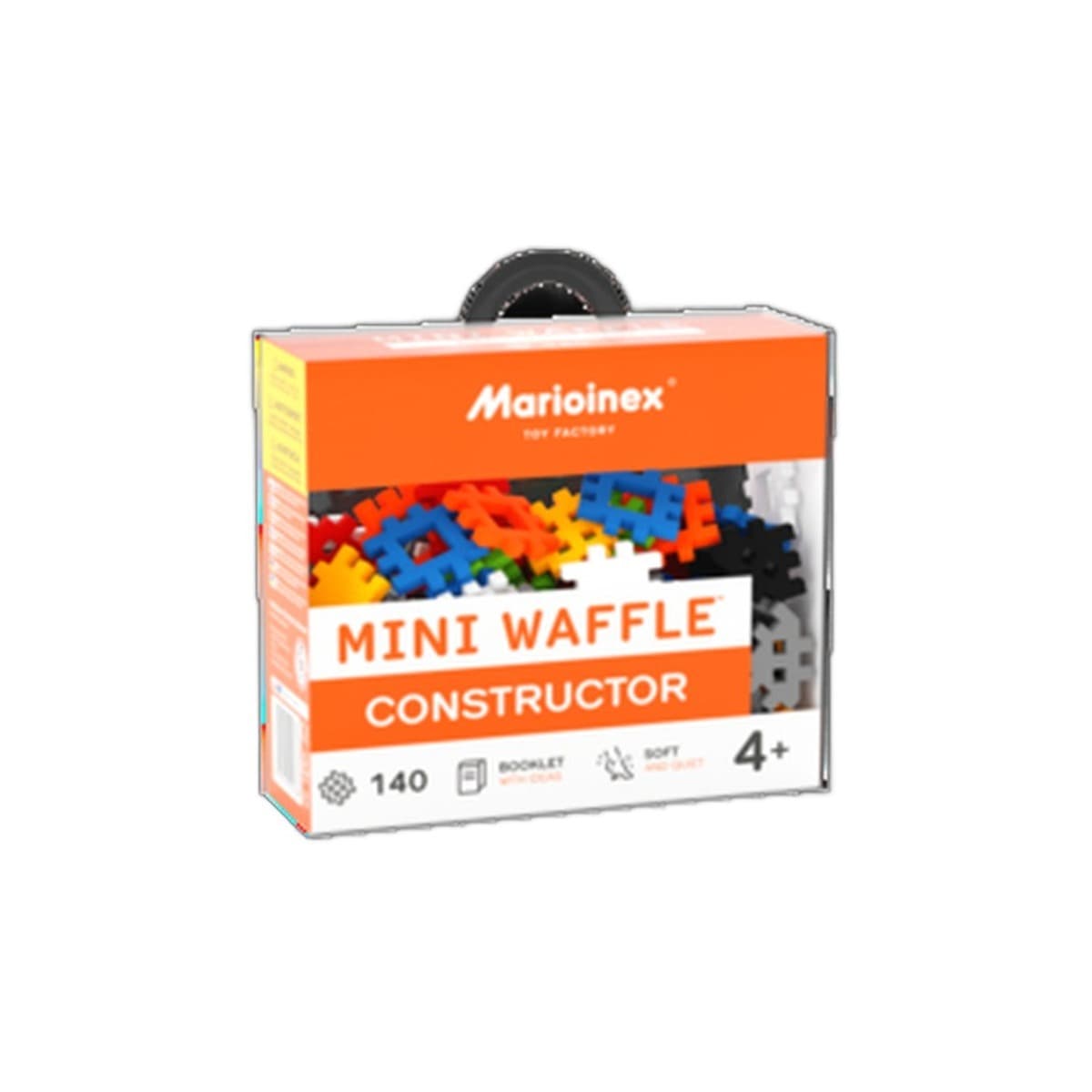 Marioinex Klocki Konstrukcyjne Mini Waffle Konstruktor 140 el