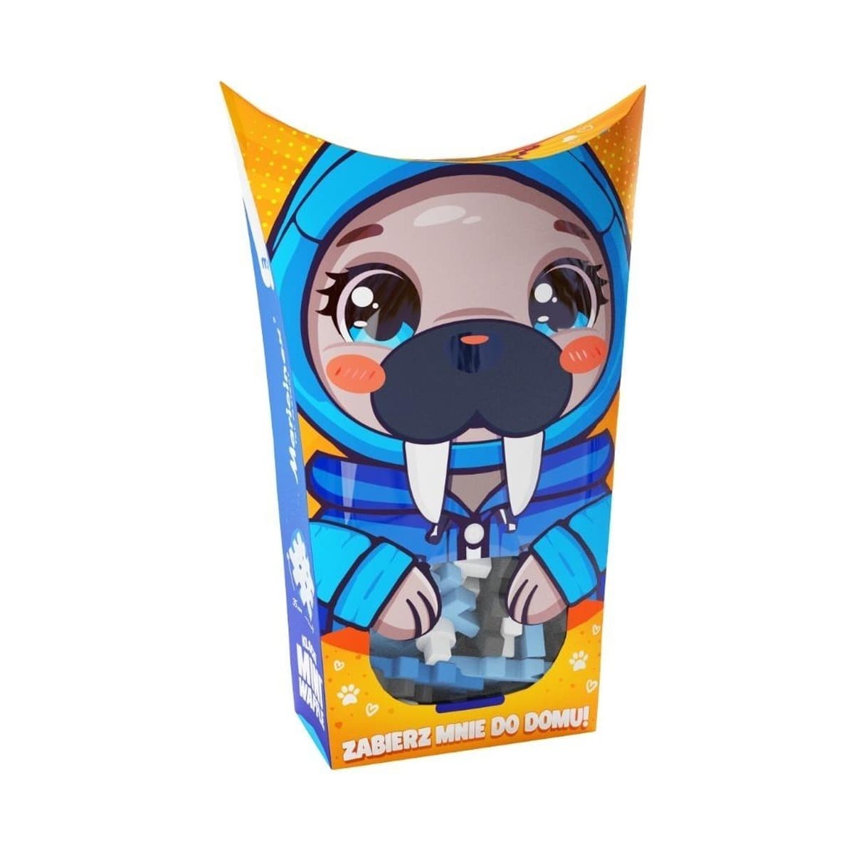 Marioinex Mini Waffle Pocket Pets Mors 25 elementów - klocki konstrukcyjne