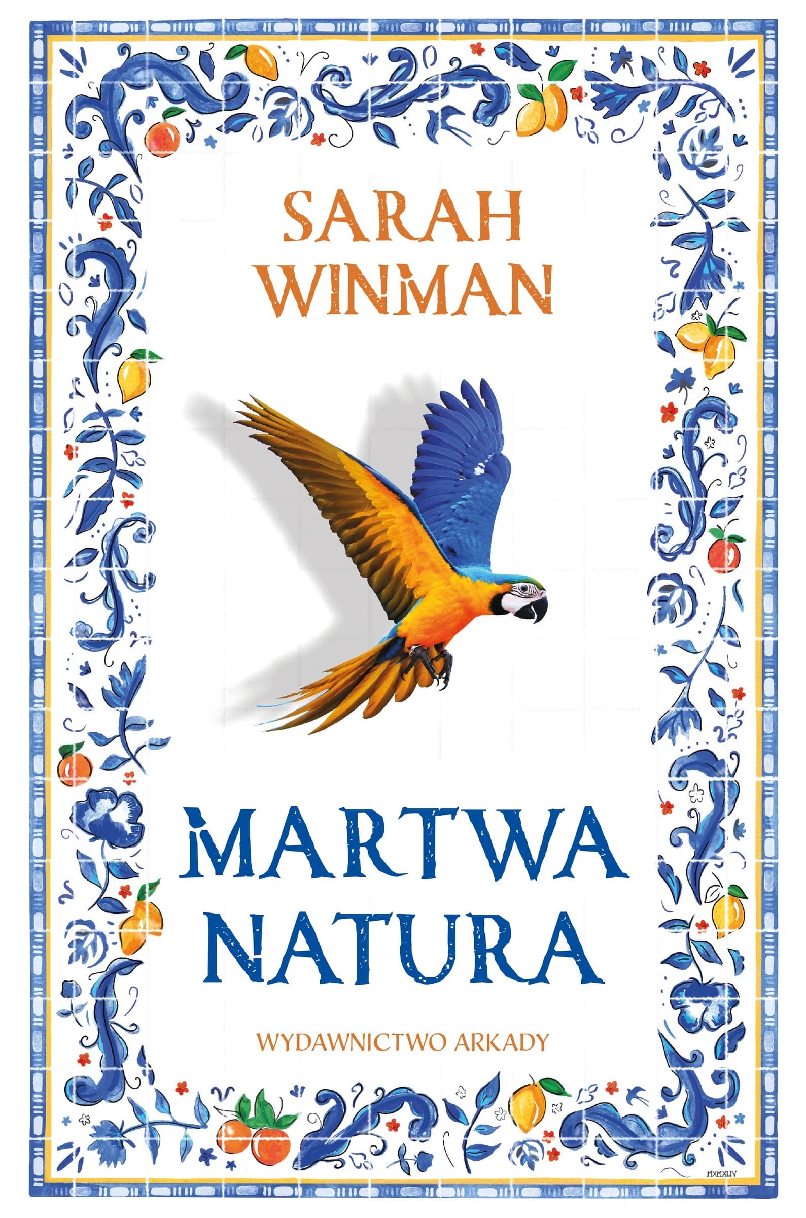 Martwa natura Sarah Winman powieść Arkady 480 stron