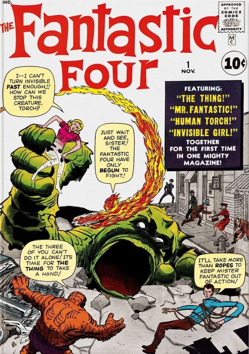 Marvel Comics Library. Fantastic Four. Vol. 1. 1961-1963 wer. angielska
