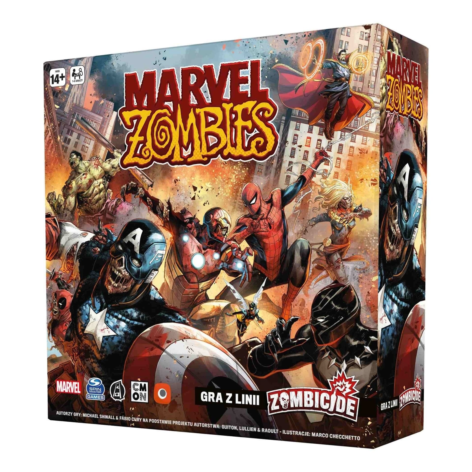 Marvel Zombies - Kooperacyjna gra planszowa CMON