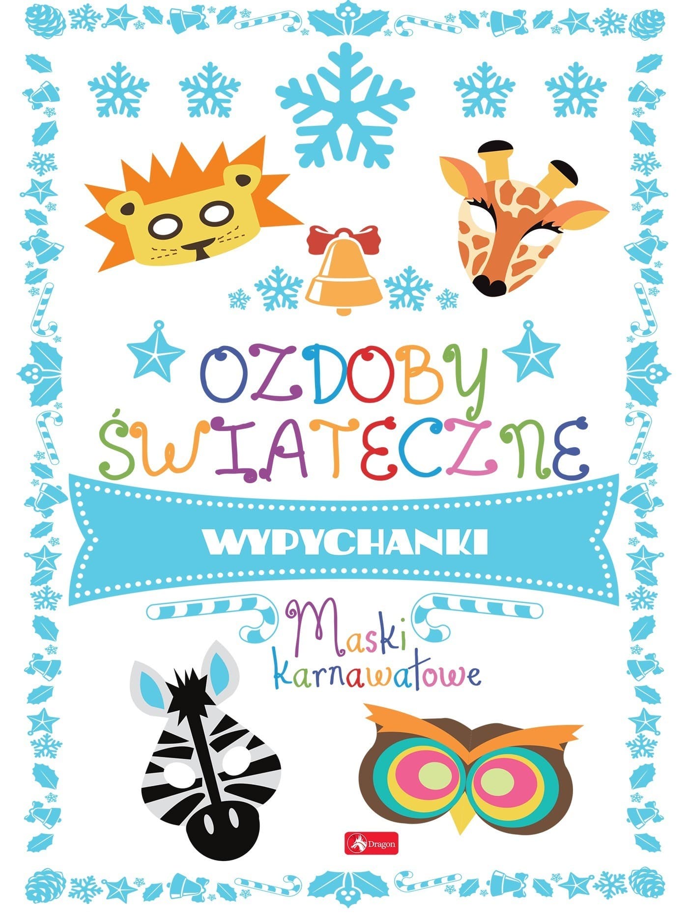 Maski karnawałowe ozdoby świąteczne