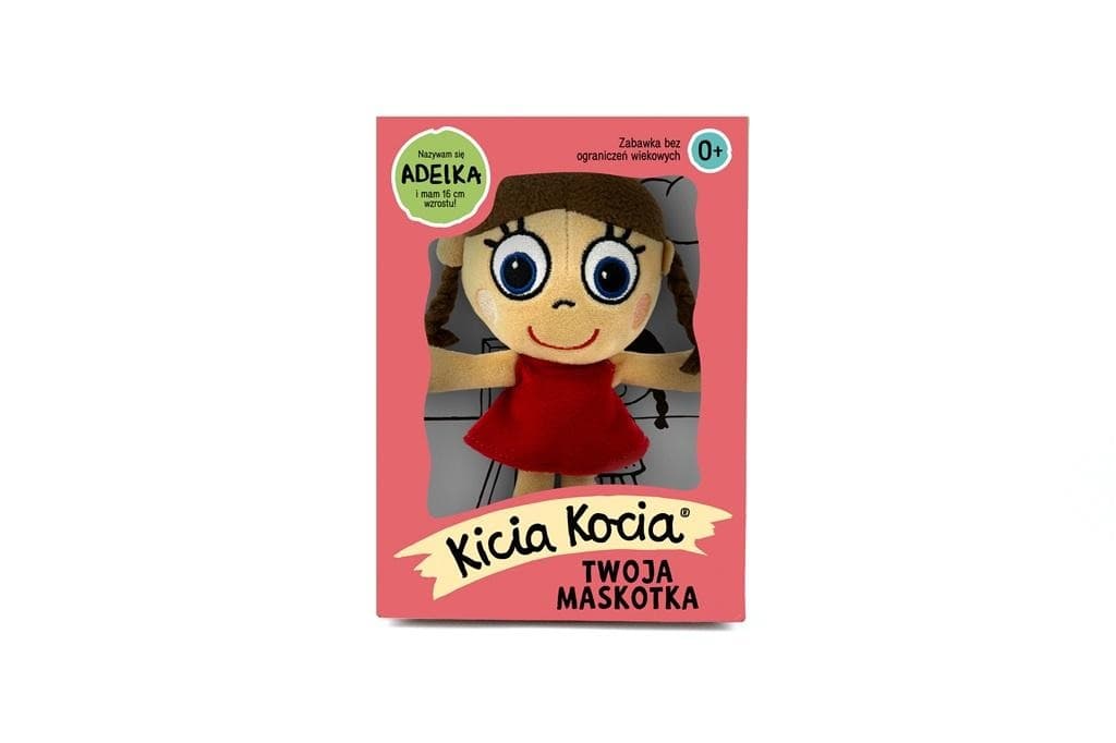 Maskotka Kicia Kocia Adelka pluszowa w pudełku dla dzieci