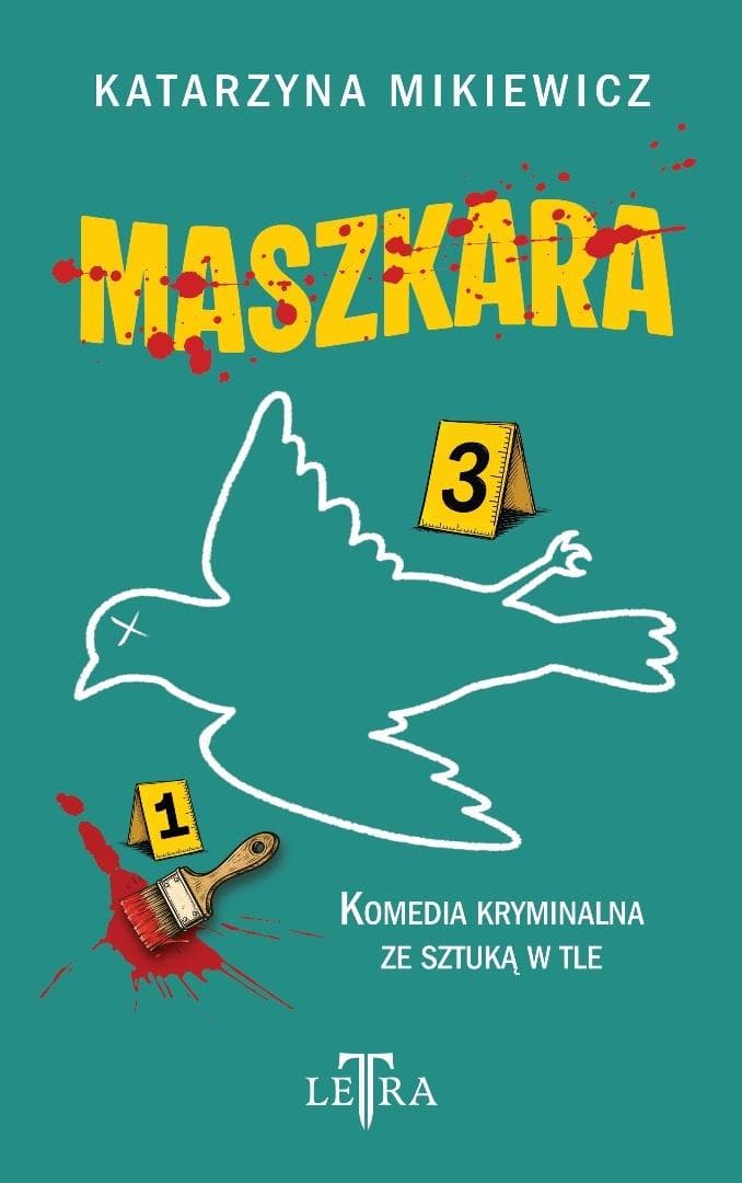 Maszkara - Katarzyna Mikiewicz - Broszurowa powieść kryminalna 289 stron LeTra 2026
