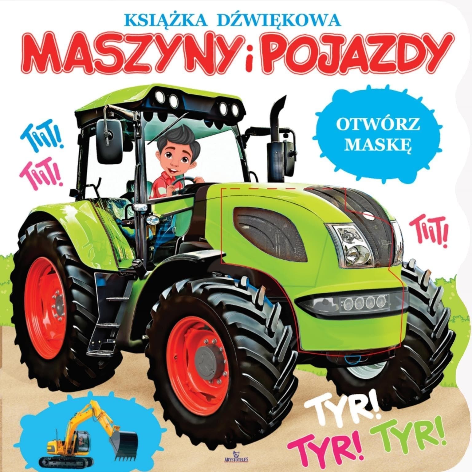 Maszyny i Pojazdy - książka dla dzieci