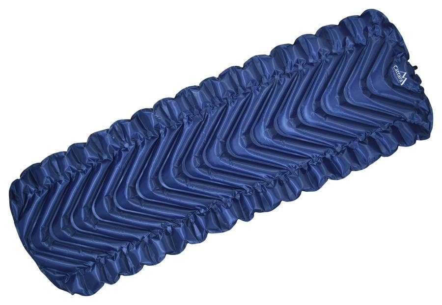 Mata do spania Cattara TRACK 185x61cm dmuchana niebieska