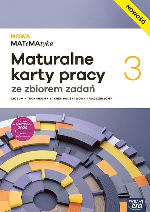 MATeMAtyka 3 Podręcznik matematyka liceum + zbiór zadań Nowa Era 2026