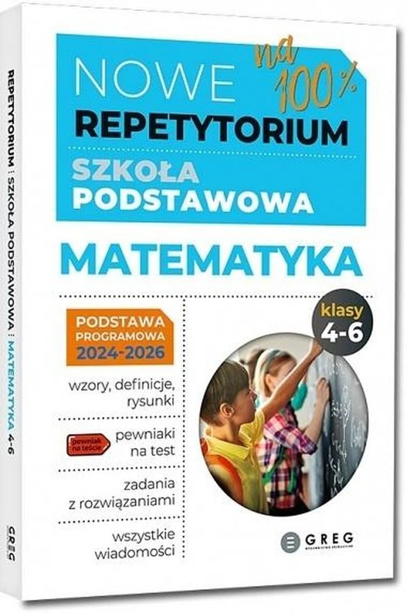 Matematyka. Nowe Repetytorium. Szkoła podstawowa. Klasa 4-6 wyd.2025