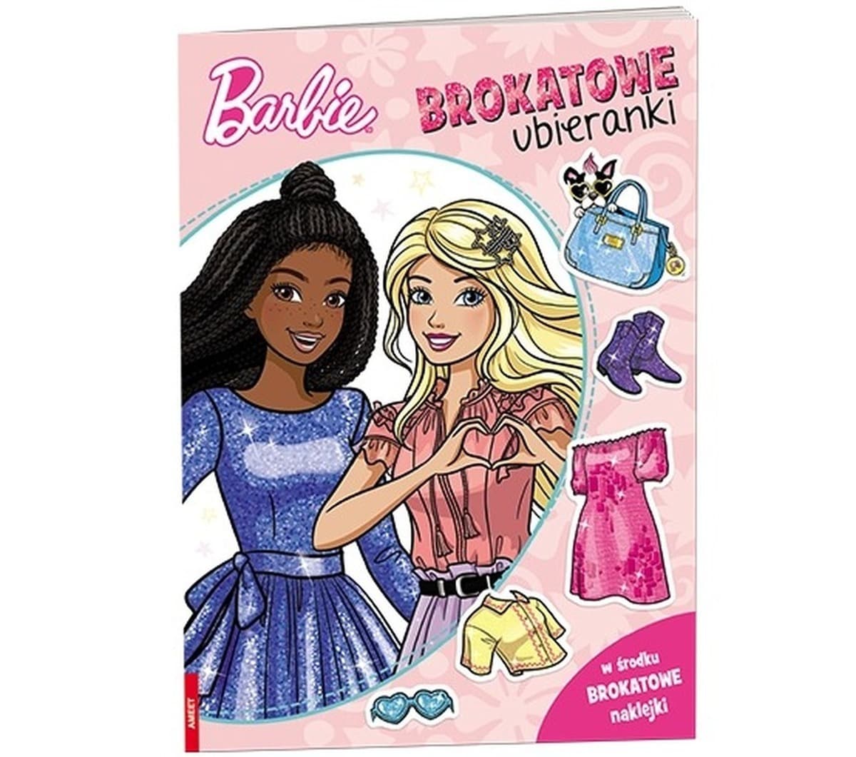 Mattel Barbie Brokatowe ubieranki SDLB-1106