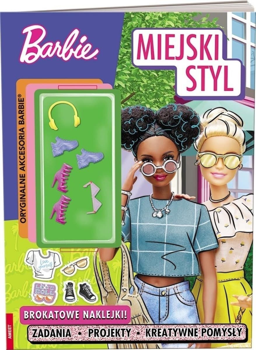 Mattel Barbie - Miejski Styl FLA-1104 - Książka