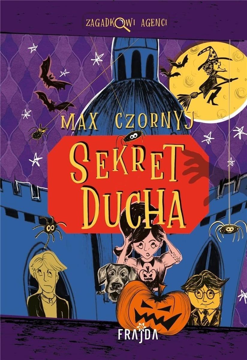 Max Czornyj - Sekret ducha książka dla dzieci
