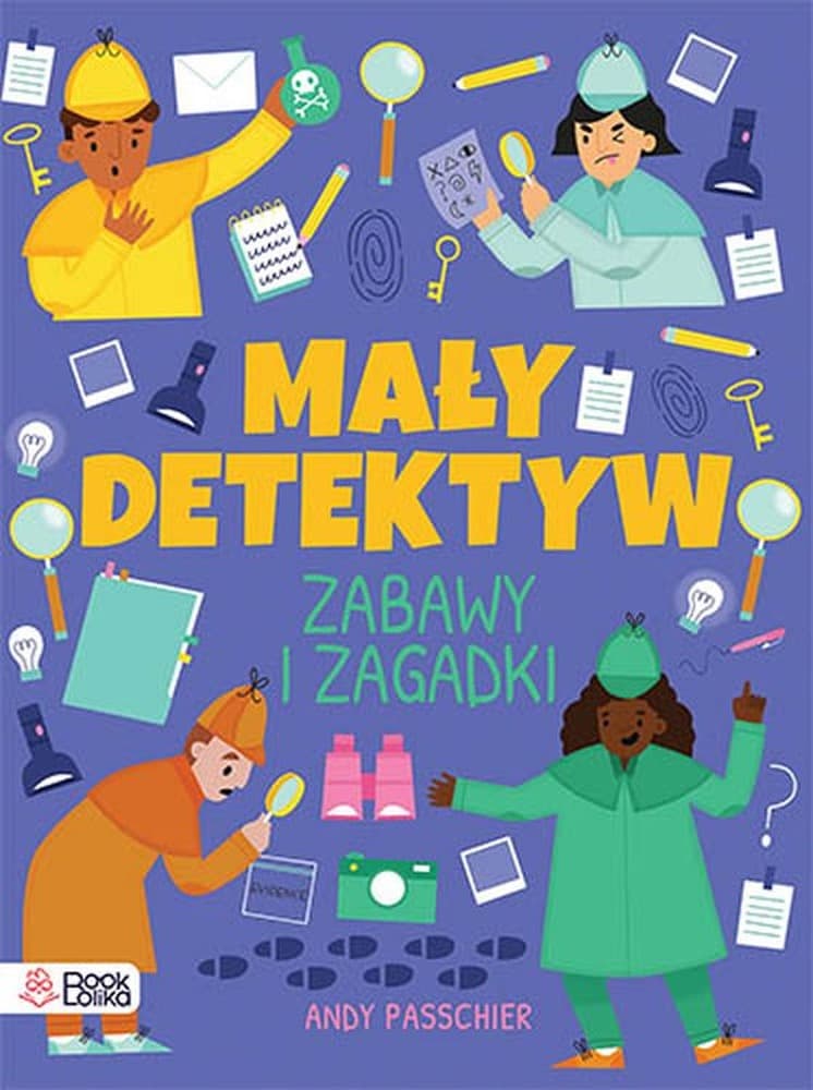 Mały Detektyw Znajdź Sprawdź Zgadnij - książka dla dzieci
