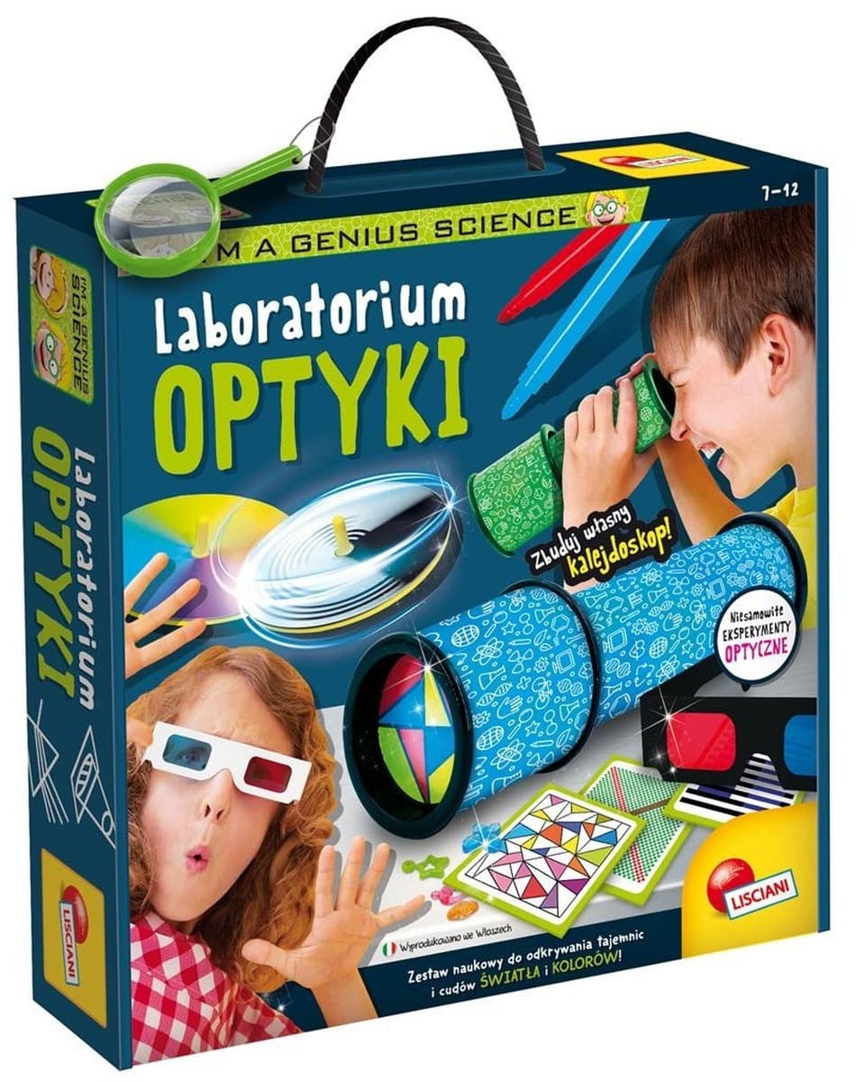 Mały Geniusz Laboratorium Optyki Zestaw Edukacyjny
