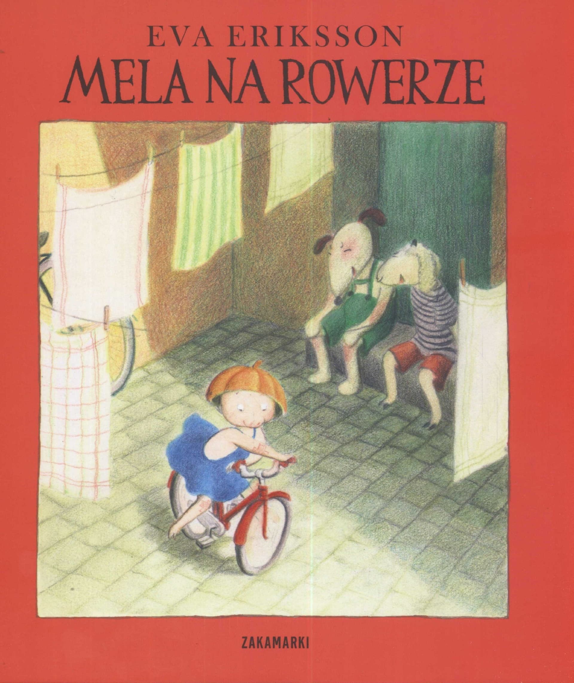 Mela na rowerze - książka obrazkowa dla przedszkolaków