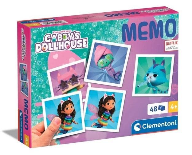 Gra Pamięciowa Memo Gabby i Jej Koty 48 Kart