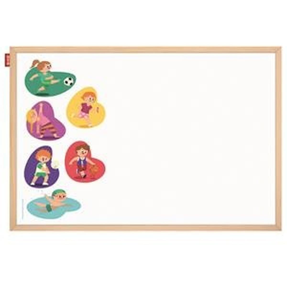 MemoBe Tablica edukacyjna Sport adventure! 60x40 cm