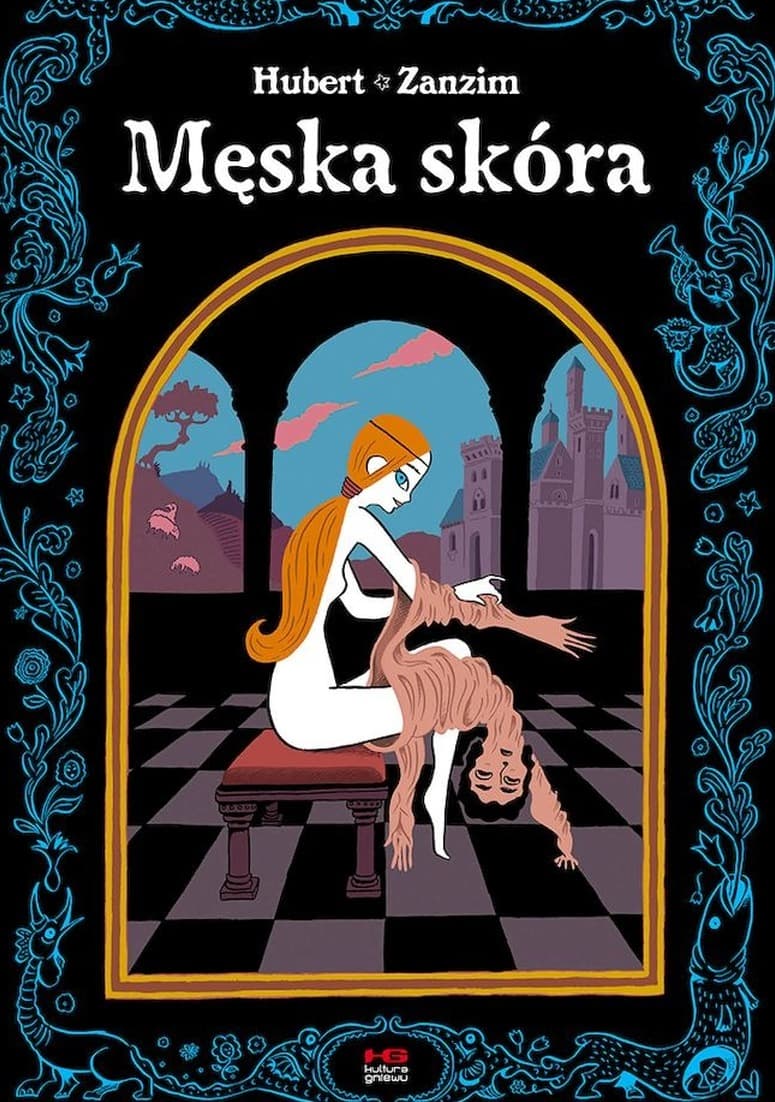 Męska skóra komiks Hubert i Zanzim 160 stron