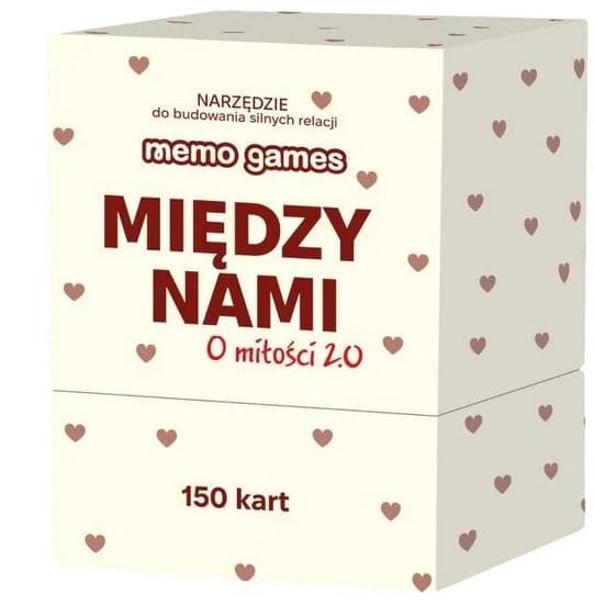 Między Nami: O Miłości 2.0 - Gra karciana dla par 150 pytań Memo Games