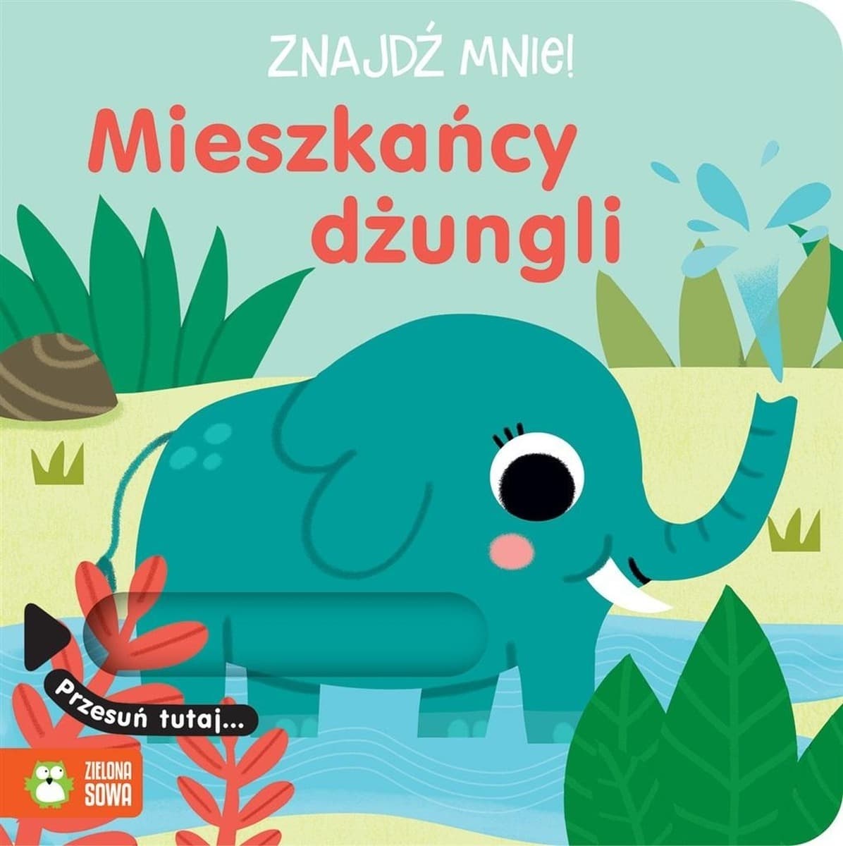 Mieszkańcy dżungli Interaktywna książeczka dla dzieci