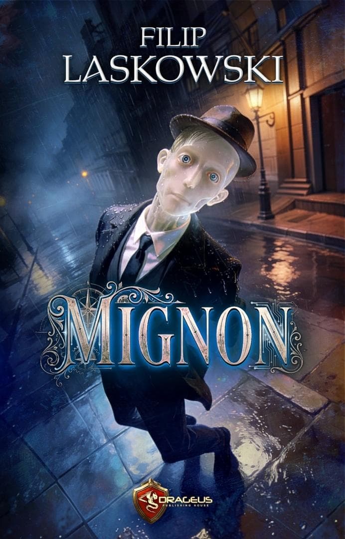 Mignon - powieść Filip Laskowski, fantastyka sci-fi z elementami noir