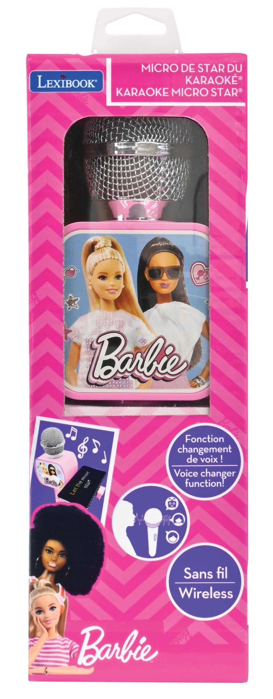 Mikrofon Barbie Lexibook MIC240BB