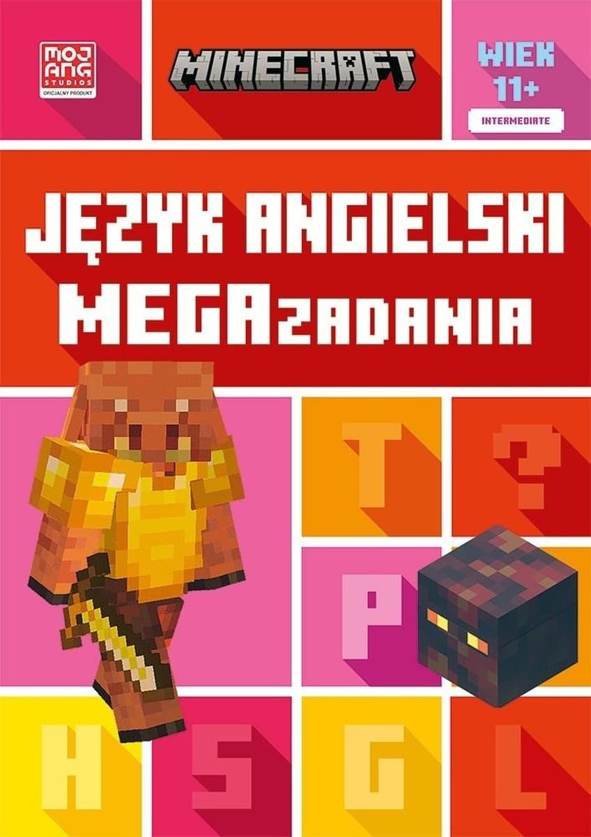 Minecraft: Angielski. Megazadania dla 11+. Nauka przez zabawę!