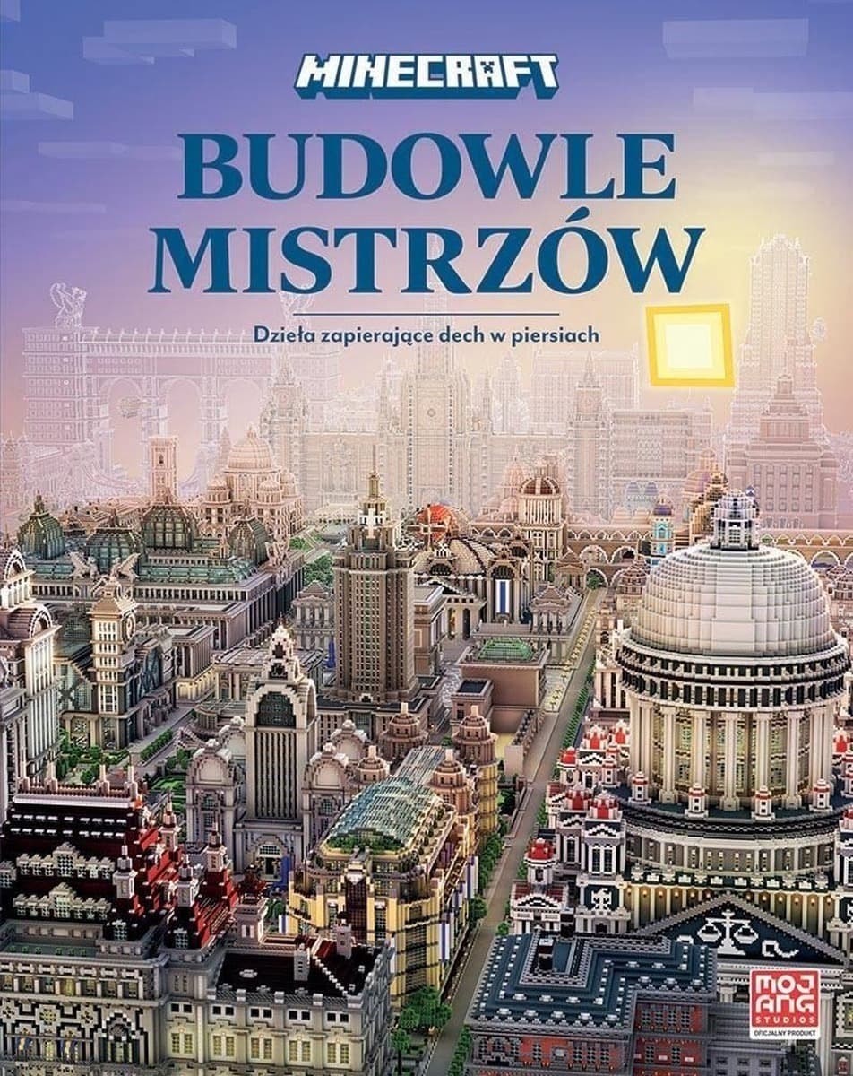 Minecraft Budowle Mistrzów album z inspiracjami i wywiadami