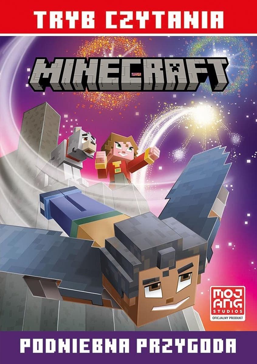 Minecraft Tryb czytania Podniebna przygoda dla dzieci