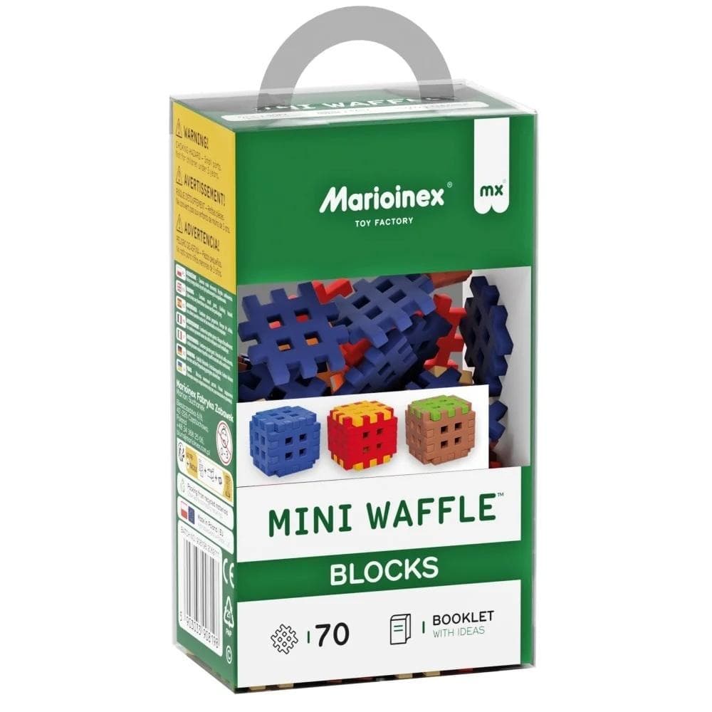 Klocki konstrukcyjne Mini Waffle Blocks 70 elementów Marioinex