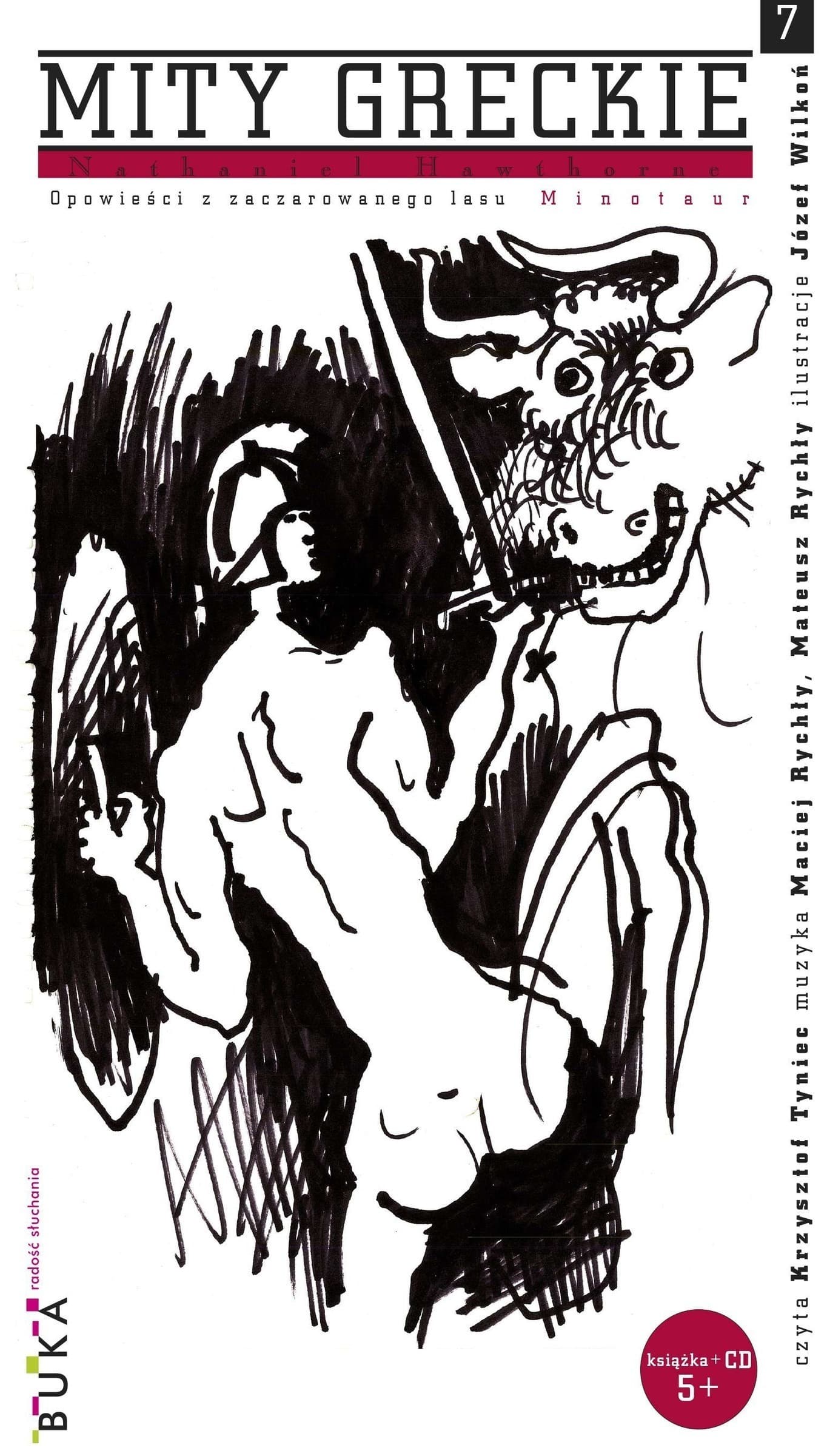 Minotaur - Opowieści z zaczarowanego lasu, Mity greckie, Tom 7 z CD