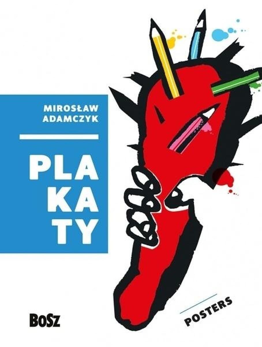 Mirosław Adamczyk plakaty - album o twórczości plakacisty