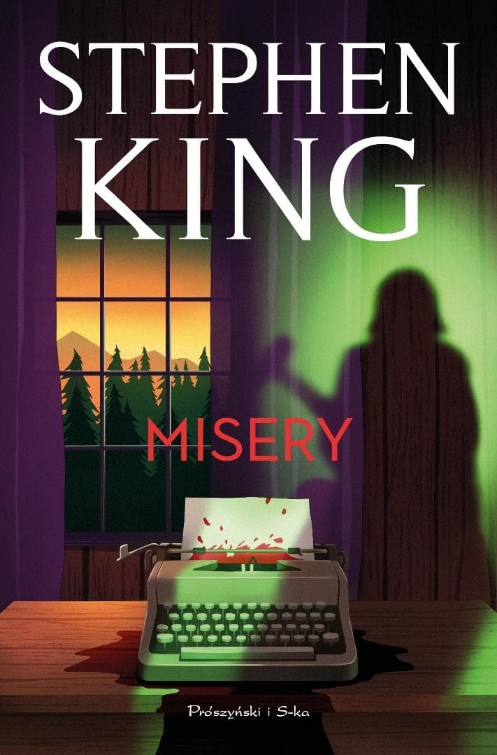 Misery (barwione brzegi) Stephen King powieść sensacyjna