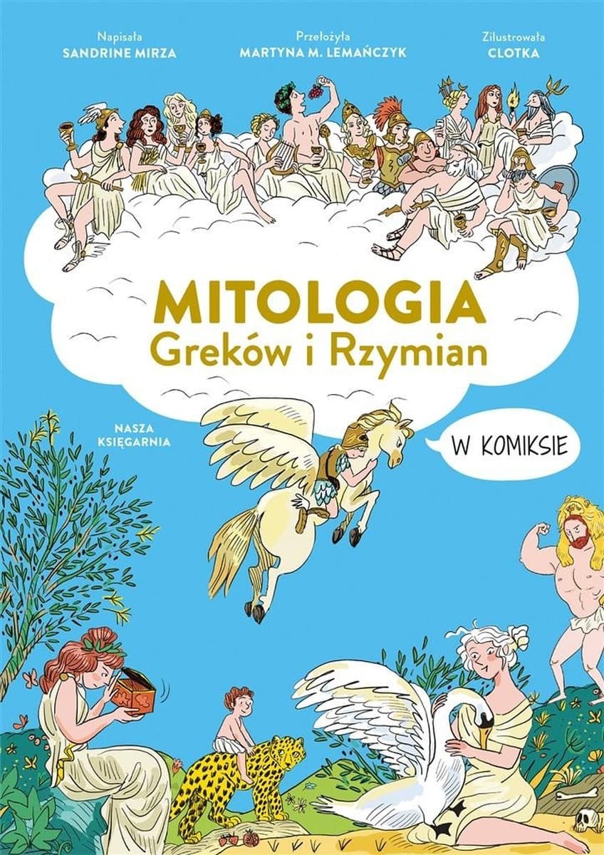Mitologia Greków i Rzymian w komiksie Naukomiks