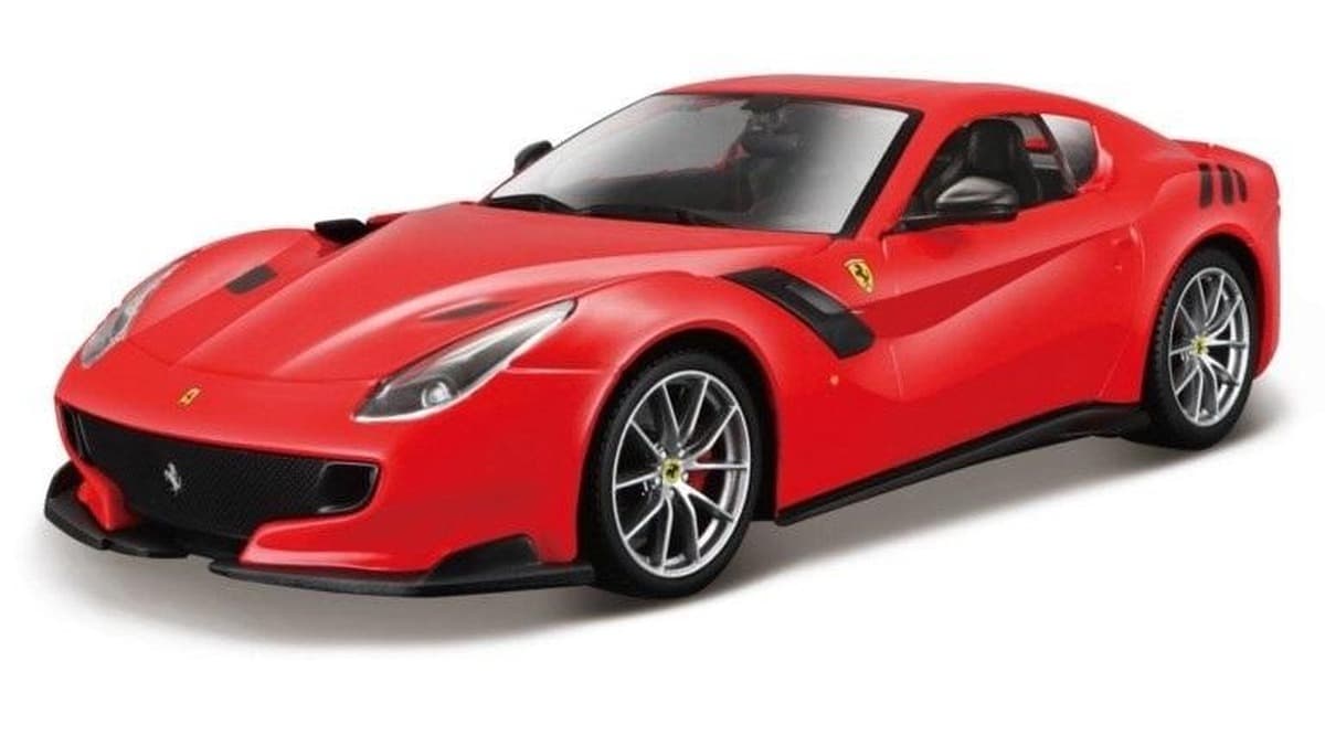 Model samochodu Ferrari F12tdf czerwony 1:24 BBURAGO