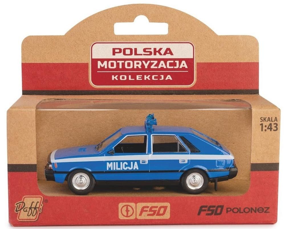 Model samochodu PRL FSO Polonez Milicja