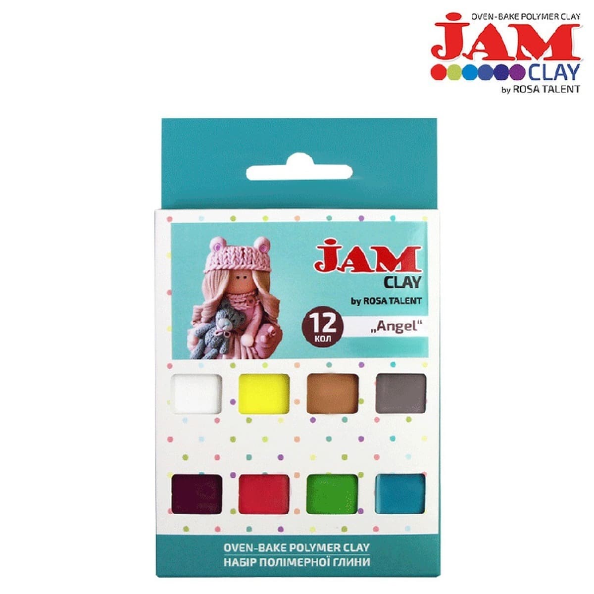 Modelina polimerowa Angel 12x20 g