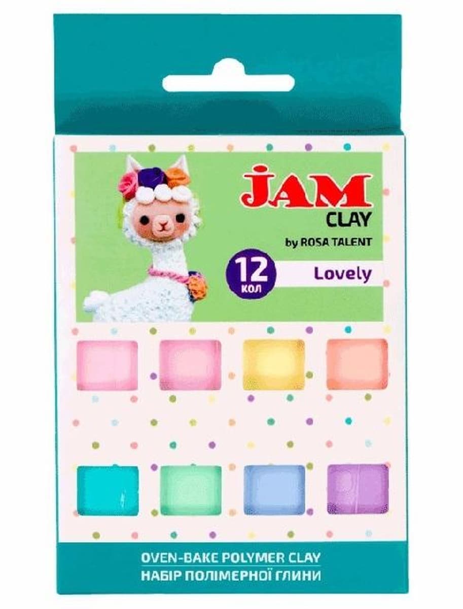 Modelina polimerowa Lovely 12 x 20 g