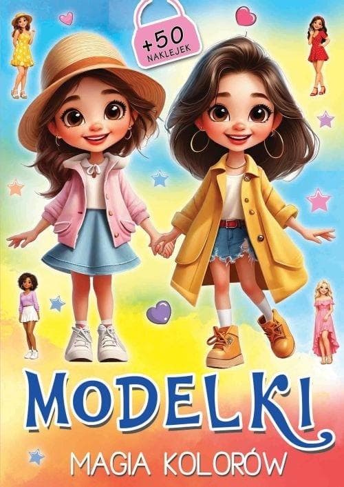 Kolorowanka Modelki Magia kolorów 16 stron Arti