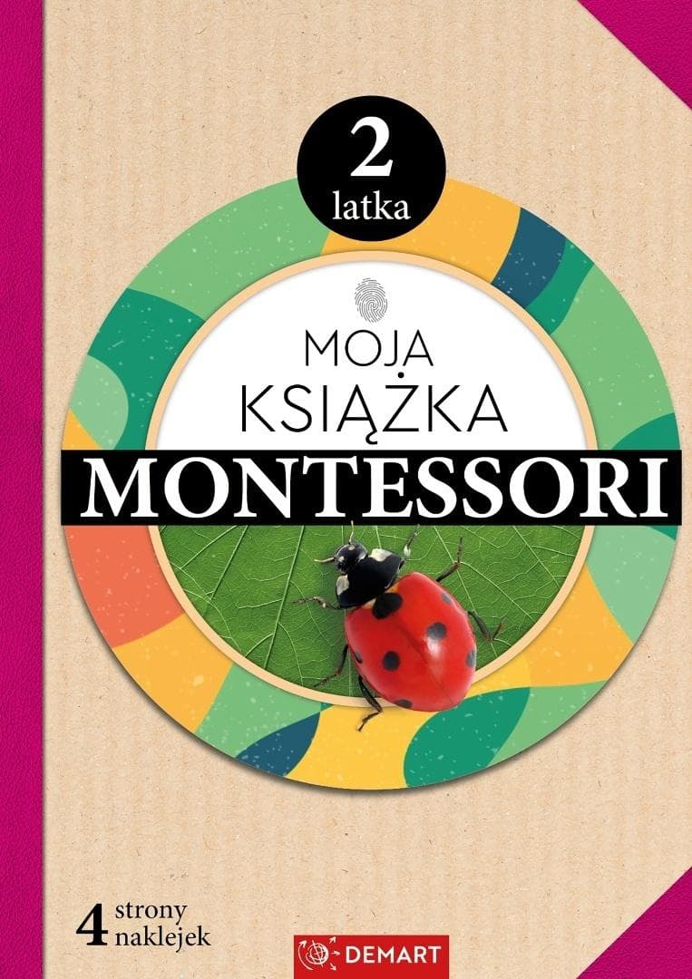 Moja książka Montessori 2-latka - Anna Borchard, Demart
