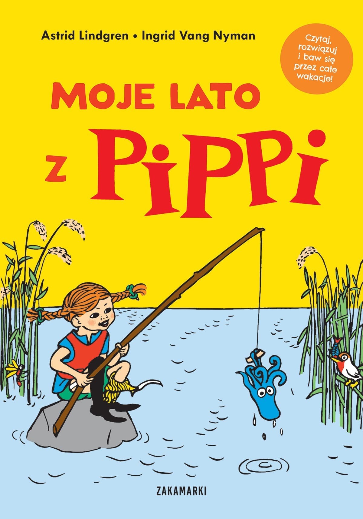 Moje lato z Pippi - książka dla dzieci