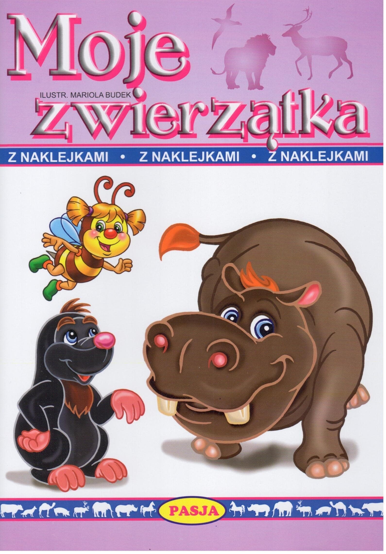 Moje zwierzątka - książeczka dla dzieci