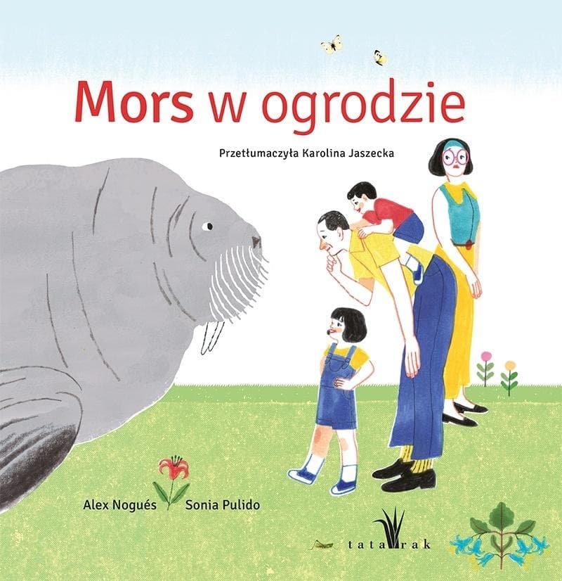 Mors w ogrodzie - książka dla dzieci Alex Nogues 44 strony