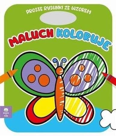 Motyl. Kolorowanka dla dzieci