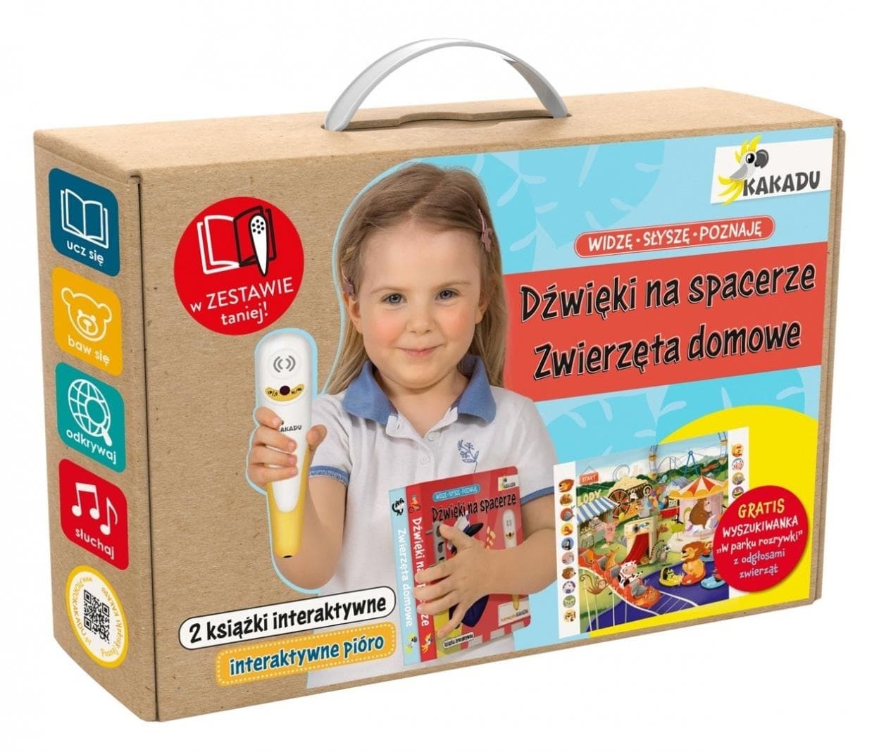Mówiąca książka interaktywna Widzę, słyszę, poznaję - Agnieszka Matz