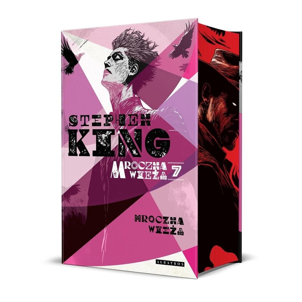 Mroczna Wieża Tom 7 Stephen King (barwione brzegi)