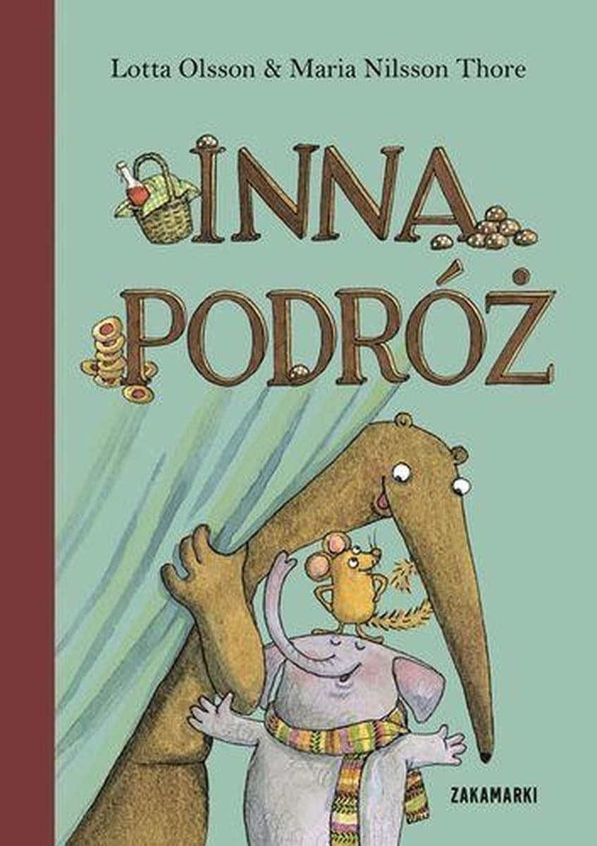 Mrówkojad i Orzesznica w podróży. Dowcipna opowieść dla dzieci
